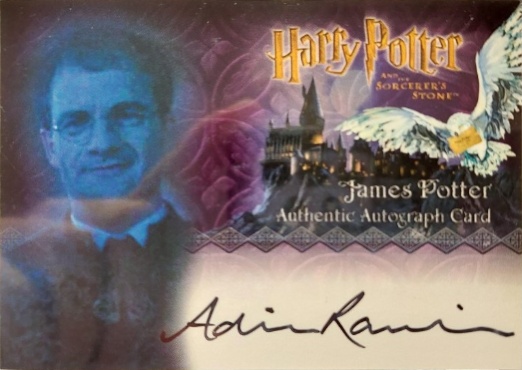 Adrian Rawlins as James Potter - Front