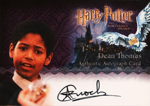 Alfred Enoch as Dean Thomas - Front