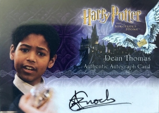 Alfred Enoch as Dean Thomas - Front