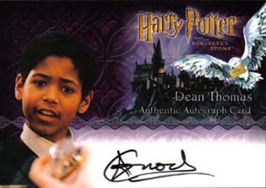 Alfred Enoch as Dean Thomas - Front