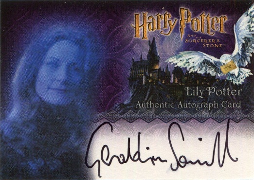 Geraldine Somerville as Lilly Potter - Front