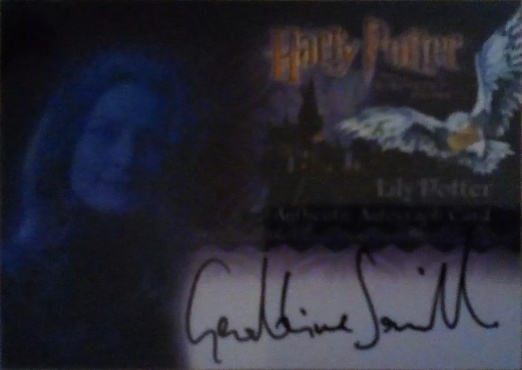 Geraldine Somerville as Lilly Potter - Front