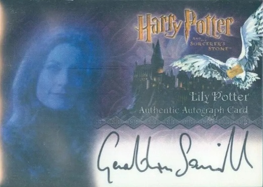 Geraldine Somerville as Lilly Potter - Front