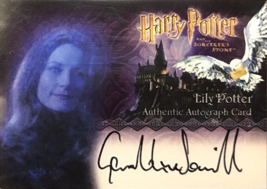 Geraldine Somerville as Lilly Potter - Front