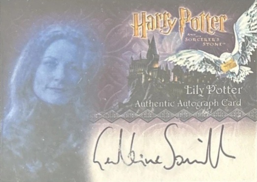 Geraldine Somerville as Lilly Potter - Front