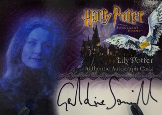 Geraldine Somerville as Lilly Potter - Front