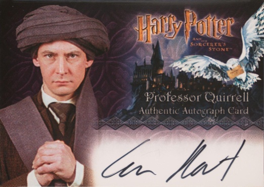 Ian Hart as Professor Quirrell - Front