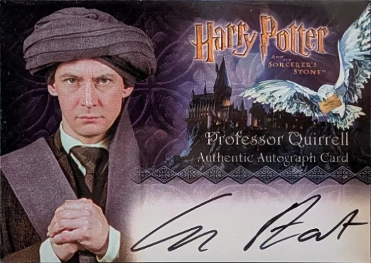 Ian Hart as Professor Quirrell - Front