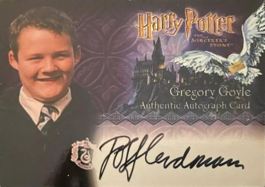 Joshua Herdman as Gregory Goyle - Front