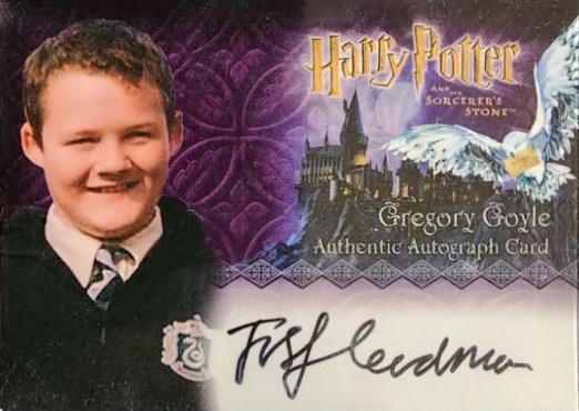 Joshua Herdman as Gregory Goyle - Front