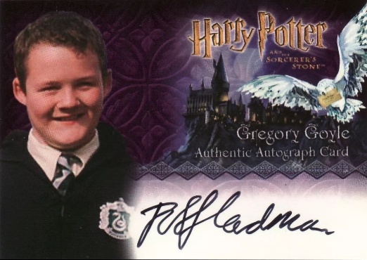 Joshua Herdman as Gregory Goyle - Front