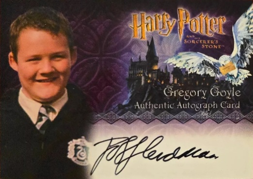 Joshua Herdman as Gregory Goyle - Front