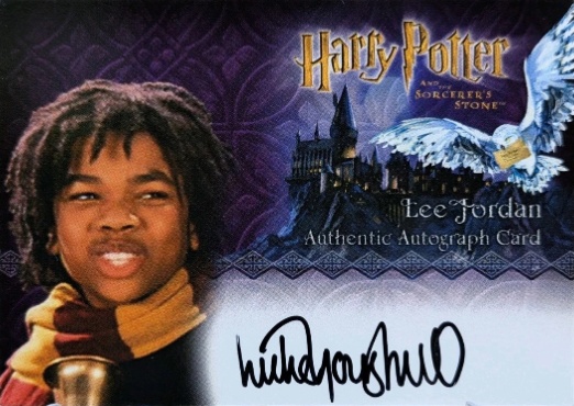 Luke Youngblood as Lee Jordan - Front