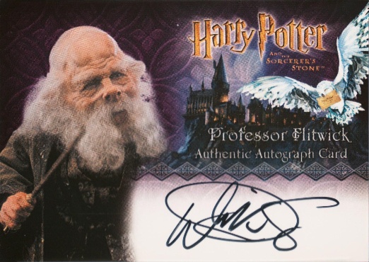 Warwick Davis as Professor Flitwick - Front