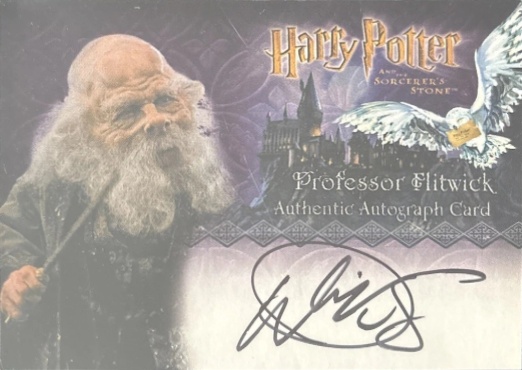 Warwick Davis as Professor Flitwick - Front