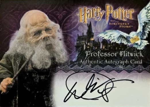Warwick Davis as Professor Flitwick - Front