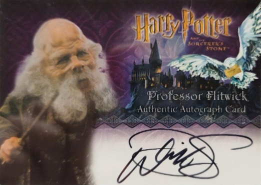 Warwick Davis as Professor Flitwick - Front