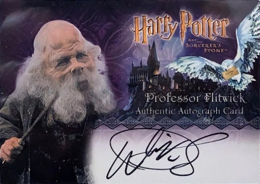 Warwick Davis as Professor Flitwick - Front