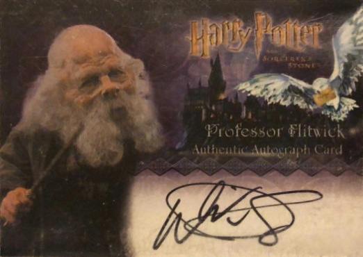Warwick Davis as Professor Flitwick - Front