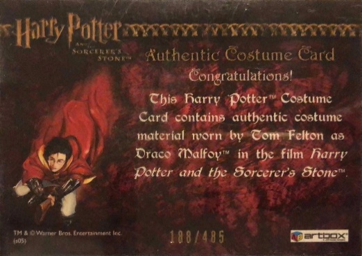 Draco Malfoy's Scarf - Back