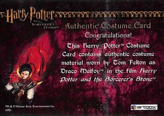 Draco Malfoy's Scarf - Back