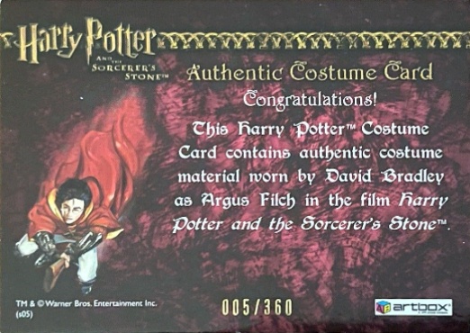 Filch's Pants - Back