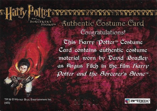 Filch's Pants - Back