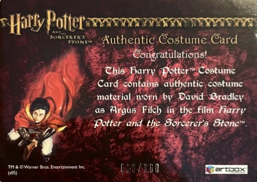 Filch's Pants - Back