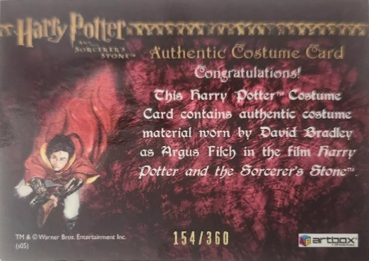 Filch's Pants - Back