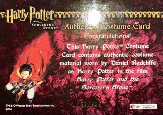 Harry Potter's Quidditch Jumper - Back