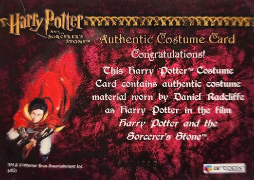 Harry Potter's Quidditch Jumper - Back