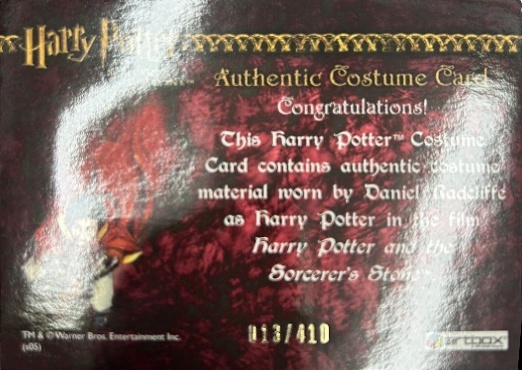 Harry Potter's Quidditch Robe - Back