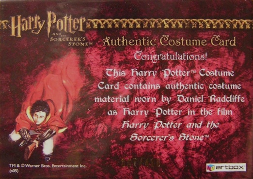 Harry Potter's Quidditch Robe - Back