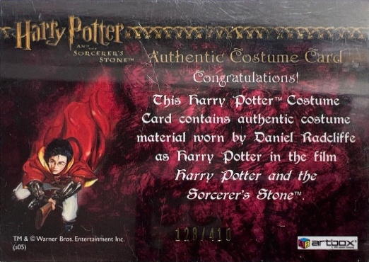 Harry Potter's Quidditch Robe - Back