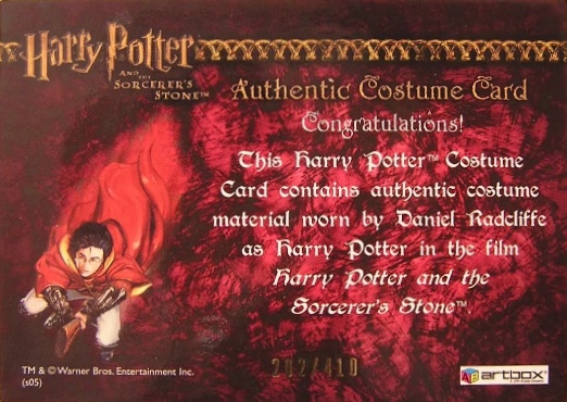 Harry Potter's Quidditch Robe - Back