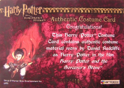 Harry Potter's Quidditch Robe - Back