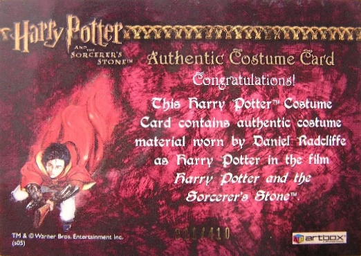 Harry Potter's Quidditch Robe - Back