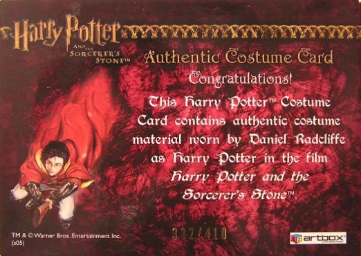 Harry Potter's Quidditch Robe - Back