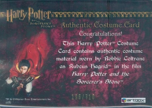 Rubeus Hagrid's Shirt - Back