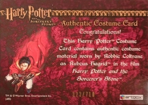 Rubeus Hagrid's Shirt - Back