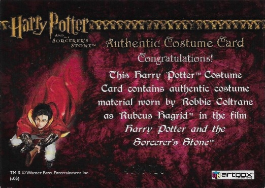 Rubeus Hagrid's Shirt - Back