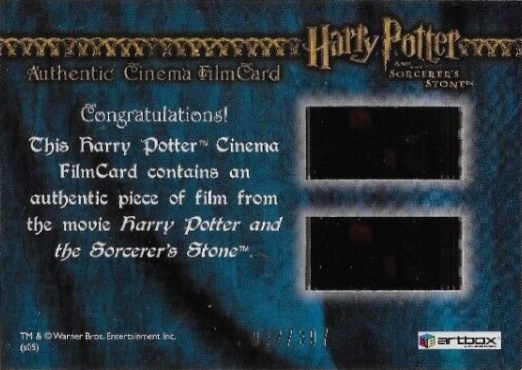 Hagrid prepares Hogwarts for Christmas - Back