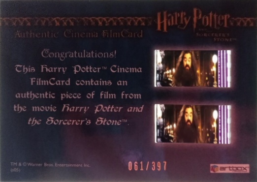 Hagrid prepares Hogwarts for Christmas - Back