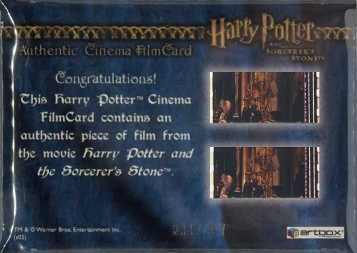 Hagrid prepares Hogwarts for Christmas - Back