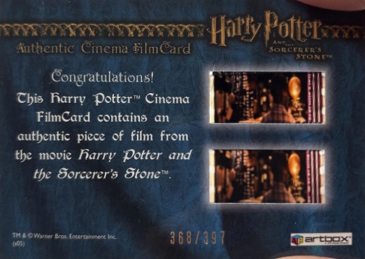 Hagrid prepares Hogwarts for Christmas - Back