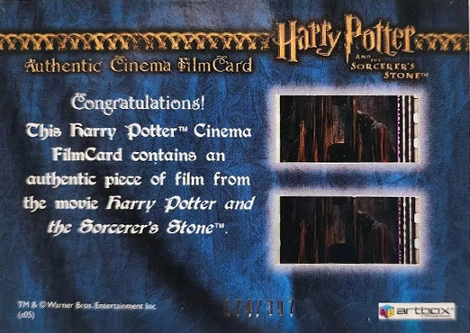 Harry With New Wand in Ollivander's - Back