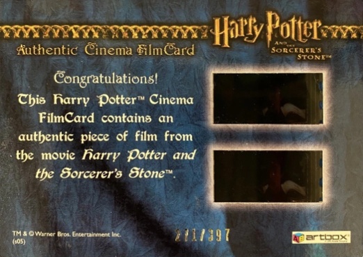 Harry With New Wand in Ollivander's - Back