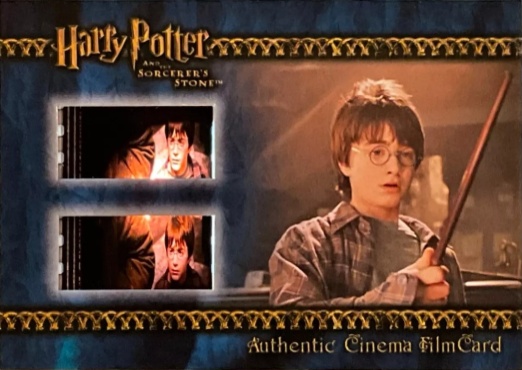 Harry With New Wand in Ollivander's - Front