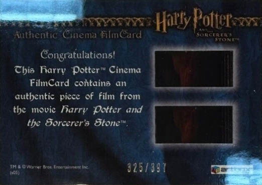 Harry With New Wand in Ollivander's - Back