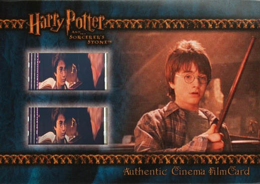 Harry With New Wand in Ollivander's - Front